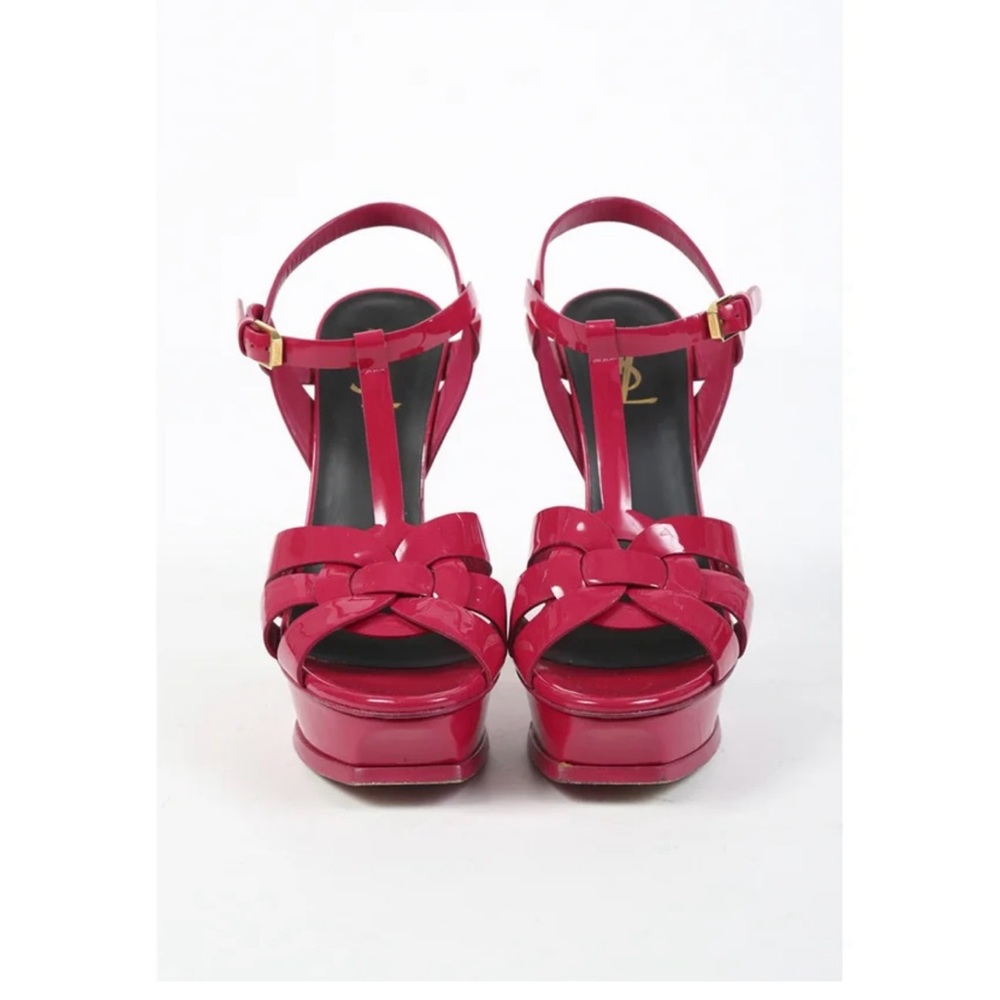 Saint Laurent patent leather sandals